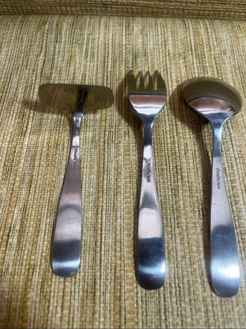 Children's Stainless Steel Bear Flatware Set - 18/10 Stainless Steel
